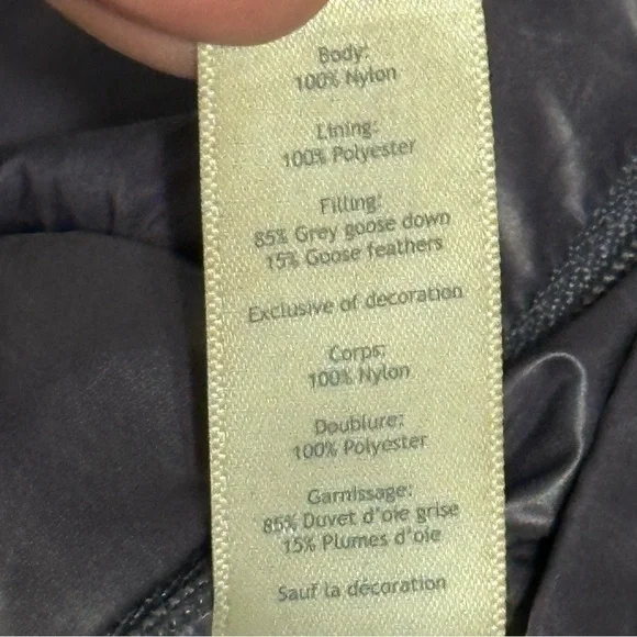 IVIVVA Lululemon Girls Winter Snow Long Down Parka Jacket Size 12 Purple